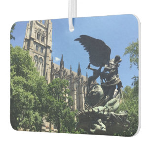 NYC New York Cathedral of St. John the Divine Car Air Freshener
