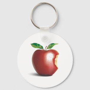 NYC New York City Apple Key Ring