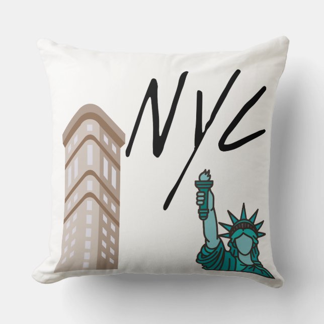 NYC NEW YORK CITY CUSHION (Front)