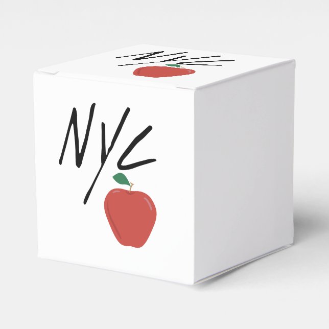 NYC NEW YORK CITY FAVOUR BOX (Front Side)