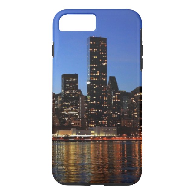 NYC New York City Manhattan Night Case-Mate iPhone Case (Back)