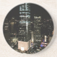 NYC New York City Night Skyline Architecture Light
