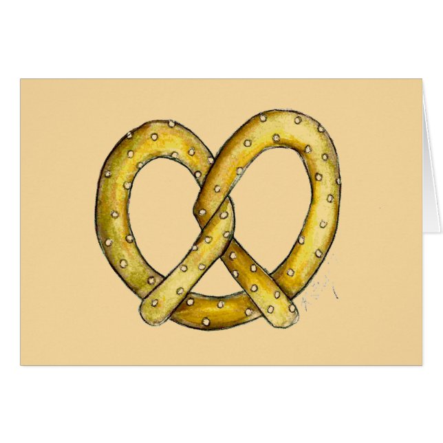 NYC New York City Salty Soft Pretzel Foodie (Front Horizontal)