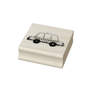 NYC New York City Yellow Taxi Cab Stamp