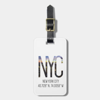 NYC New York luggage tag
