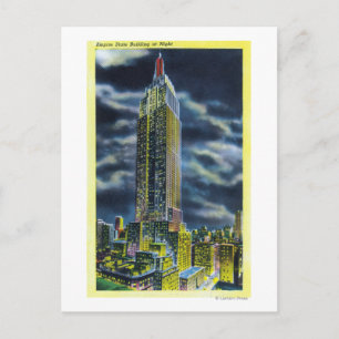 NYC, New YorkEmpire State Building at Night Postcard