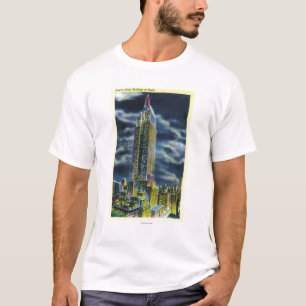 NYC, New YorkEmpire State Building at Night T-Shirt