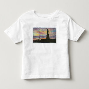 NYC, New YorkSunrise View of Statue of Liberty Toddler T-Shirt
