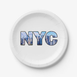 NYC PAPER PLATE