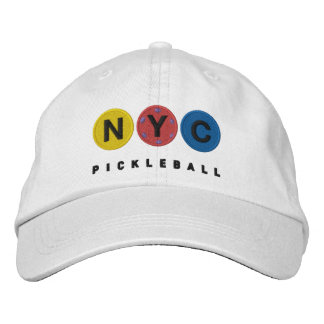 NYC Pickleball EMBROIDERED cap v3.3