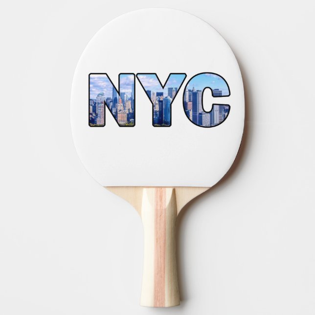 NYC PING PONG PADDLE (Front)