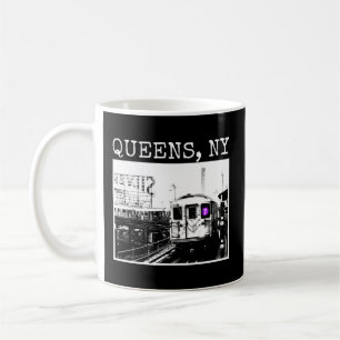 Nyc Queens Ny Subway Train New York Coffee Mug