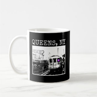 Nyc Queens Ny Subway Train New York Coffee Mug