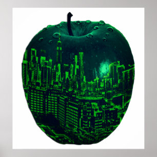 NYC really  Big Apple Poster