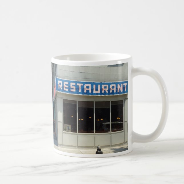 NYC Restaurant, Manhattan Coffee Mug (Right)