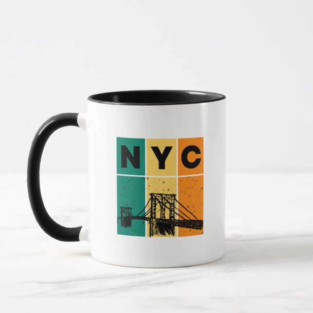 NYC Retro Mug (Left)