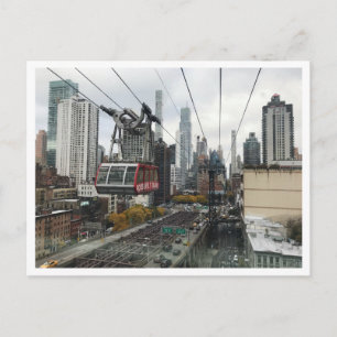 NYC Roosevelt Island Tramway Postcard