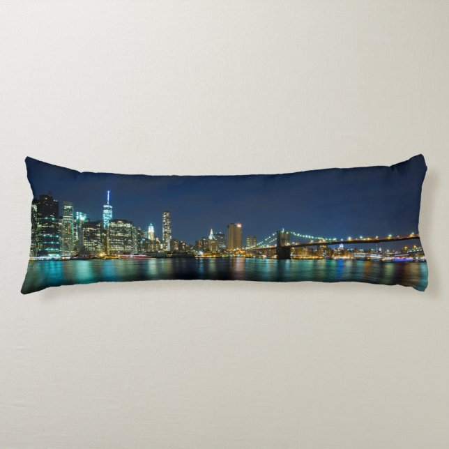 NYC Skyline Body Cushion (Front)