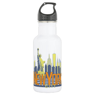 NYC Skyline Bold 532 Ml Water Bottle