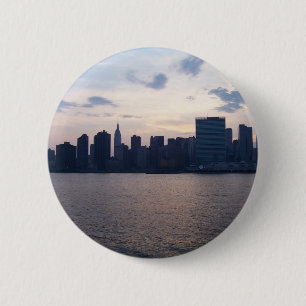 NYC Skyline - Button