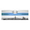 NYC Skyline BW 05 White Blue 2 Party Banner