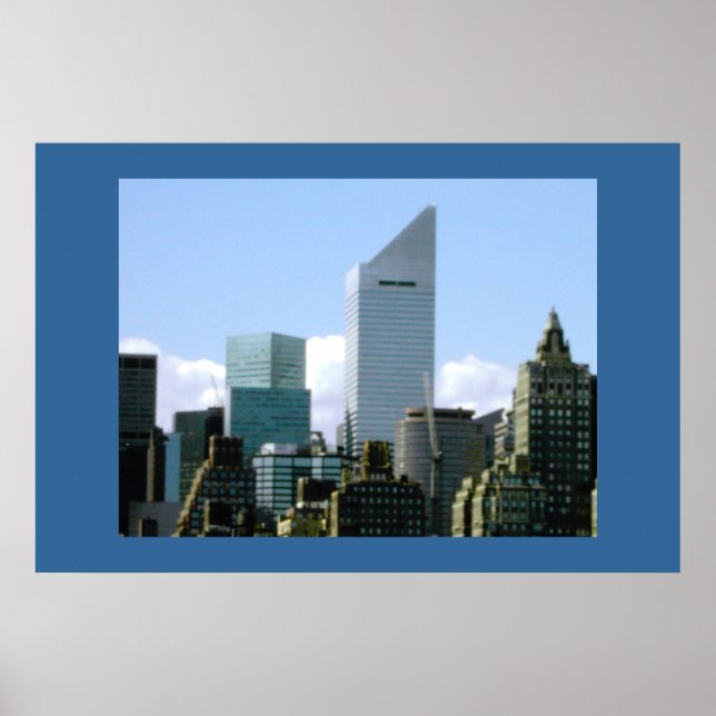 NYC SKYLINE - CITICORP BUILDING POSTER (Front)