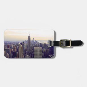 NYC skyline ESB, WTC 4 Luggage Tag