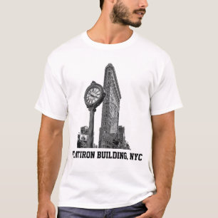 NYC Skyline: Flatiron Building & Clock T-Shirt