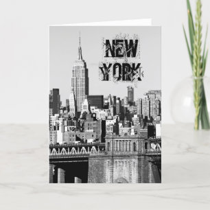 NYC Skyline II Card