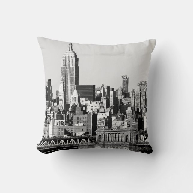 NYC Skyline II Cushion (Front)
