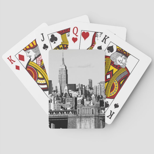 NYC Skyline II Playing Cards (Back)