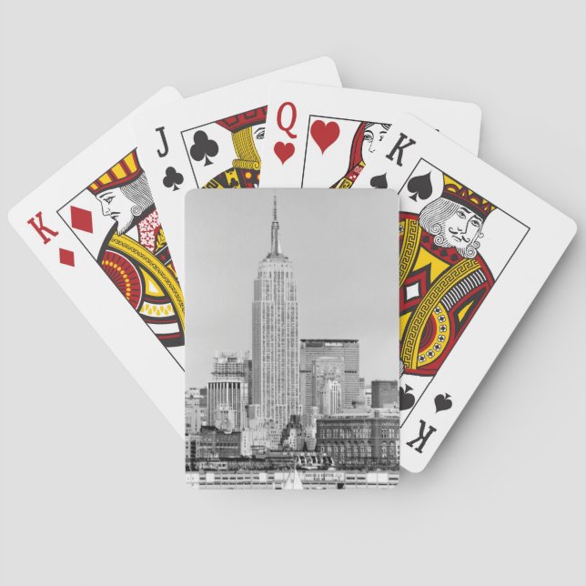 NYC Skyline IV Playing Cards (Back)