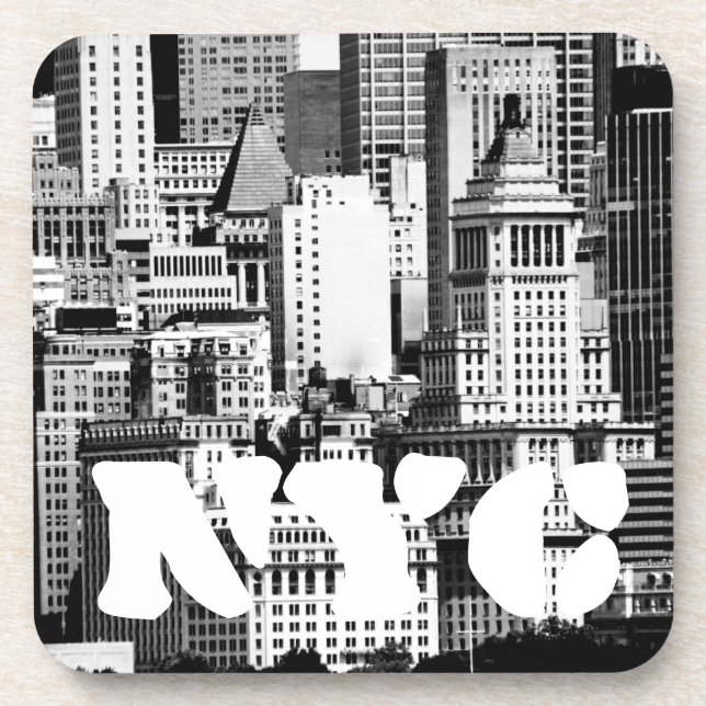 NYC Skyline IX Coaster (Front)