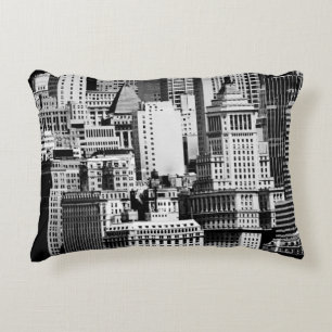 NYC Skyline IX Decorative Cushion