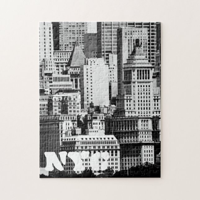 NYC Skyline IX Jigsaw Puzzle (Vertical)