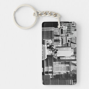 NYC Skyline IX Key Ring