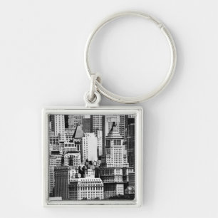 NYC Skyline IX Key Ring