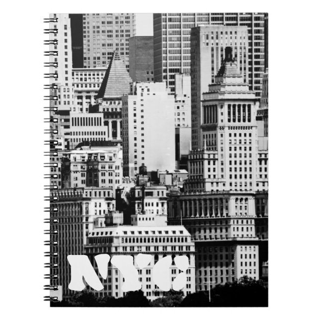 NYC Skyline IX Notebook (Front)