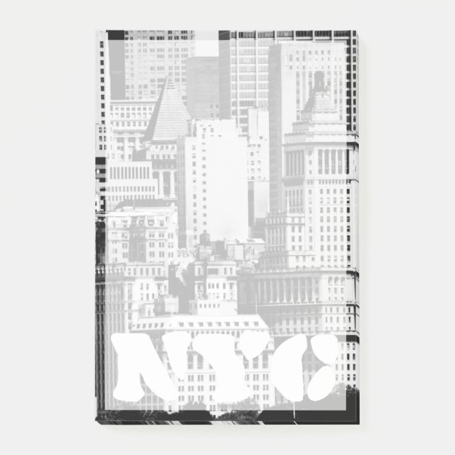 NYC Skyline IX Post-it Notes (Front)