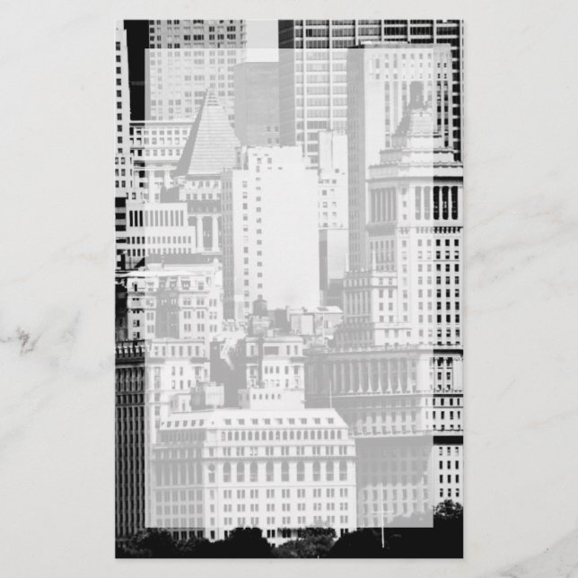 NYC Skyline IX Stationery (Front)
