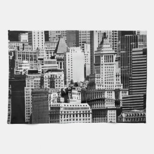 NYC Skyline IX Tea Towel
