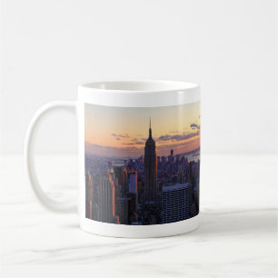 NYC Skyline just before sunset Coffee Mug