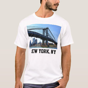 NYC Skyline: Manhattan Bridge #3 T-Shirt