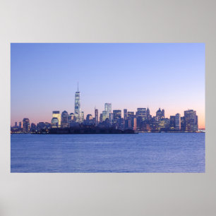 nyc skyline poster