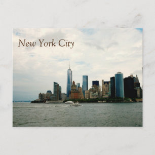 NYC Skyline, TOWER ONE Postcard