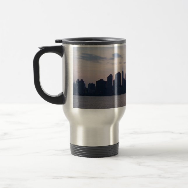 NYC Skyline - Travel Mug (Left)