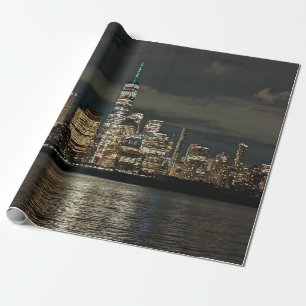 NYC skyline wrapping paper