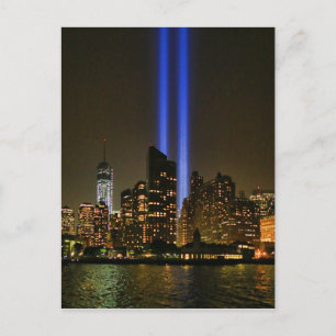 NYC Skyline: WTC  9/11 Tribute In Light 2013 #1 Postcard