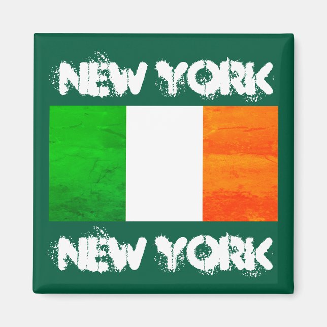 NYC St. Patrick’s Day Celebration - Irish Flag Magnet (Front)