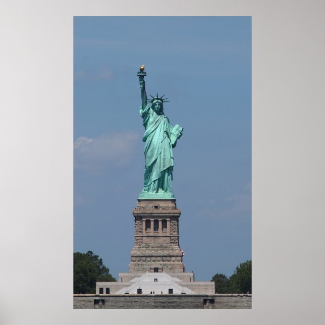 NYC Statue of Liberty | Beautiful Colorful Photo Poster (Front)
